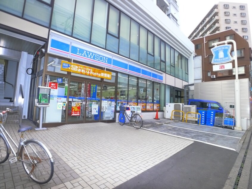 ローソン国府台駅前店(コンビニ)まで550m Kolet市川♯15