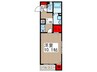 ソフィアコ－ト四季 1Kの間取り