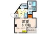 MAISON　RECOLTE 1Kの間取り