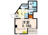 MAISON　RECOLTE 1Kの間取り
