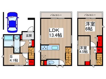 間取図 Kolet市川＃16