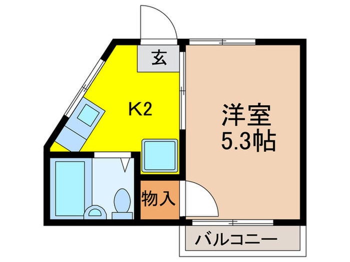 間取り図 メルベーユ兼房
