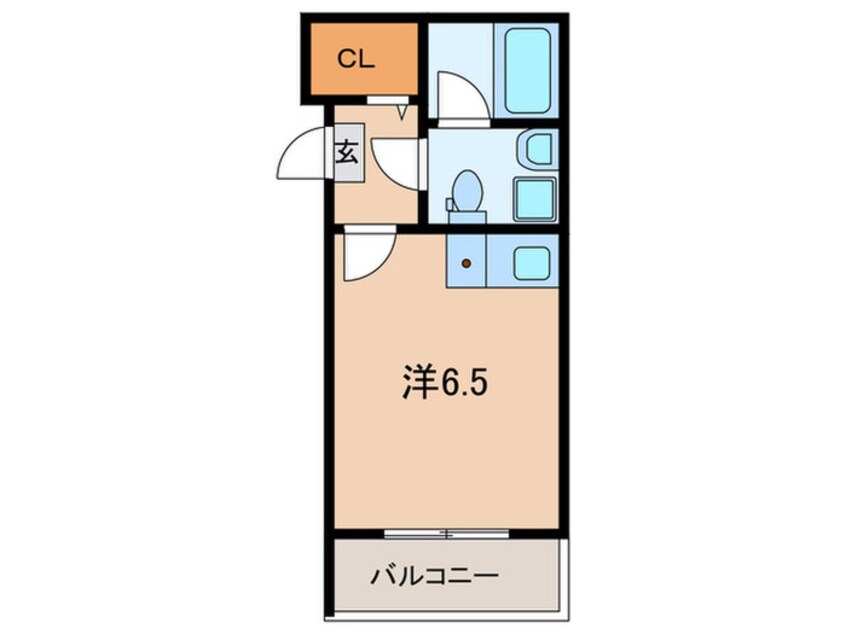 間取図 ルクレ三田