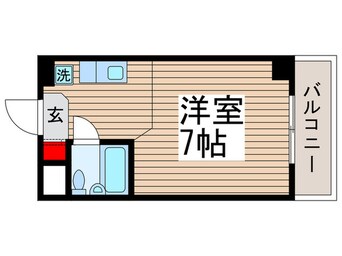 間取図 マンションニュ－シャイン