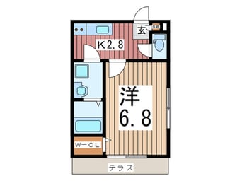 間取図 ハーヴェスト南越谷