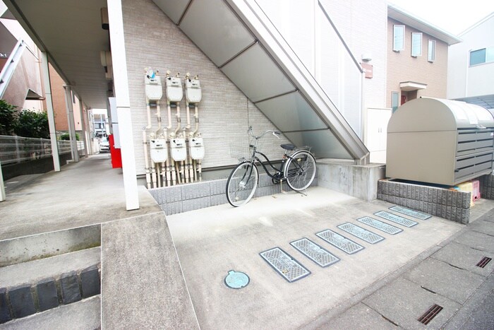 エントランス部分 ハーヴェスト南越谷