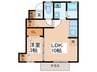 アイリーライフ 1LDKの間取り