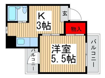 間取図 アーバンハイム浜崎