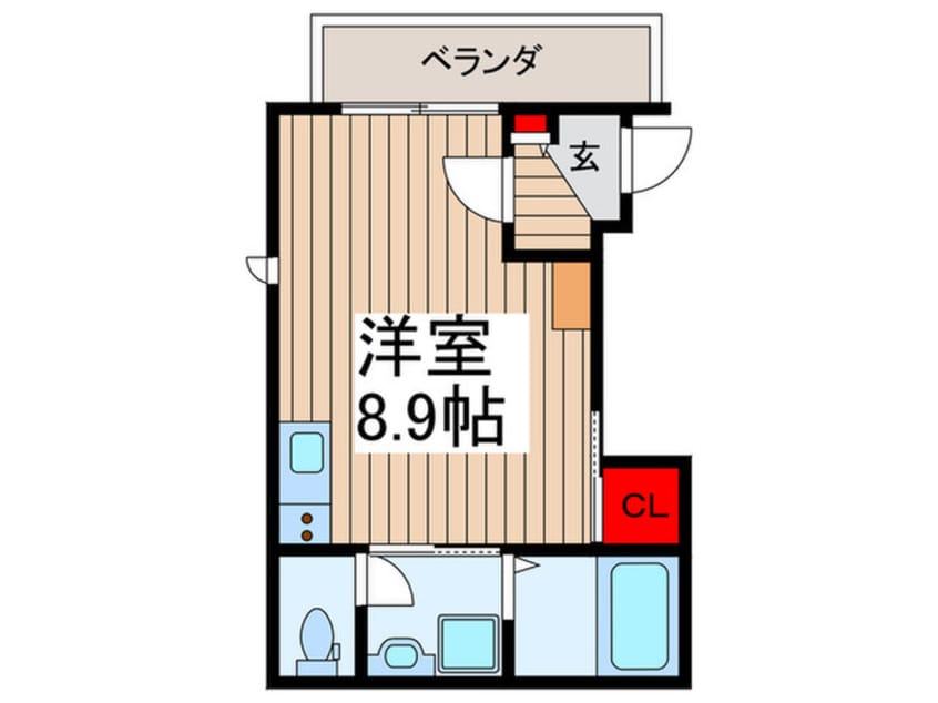 間取図 King＆Princess 2番館