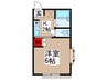 ハイツ徳川 1Kの間取り