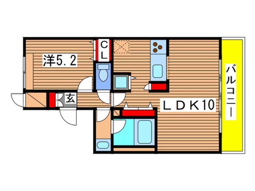 間取図 ウィルテラス千葉中央