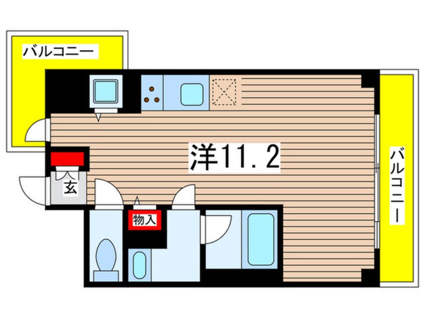 間取図 ウィルテラス千葉中央
