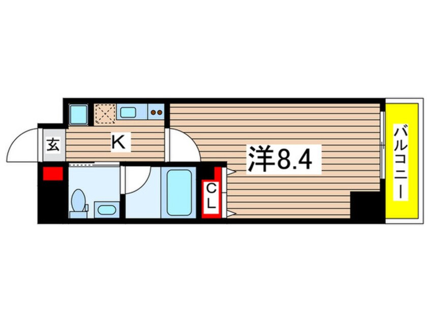 間取図 ウィルテラス千葉中央