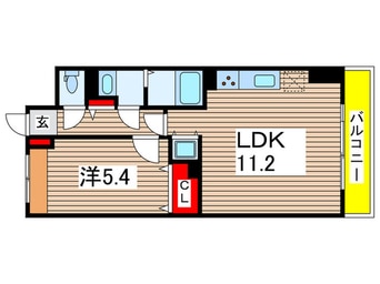 間取図 ウィルテラス千葉中央