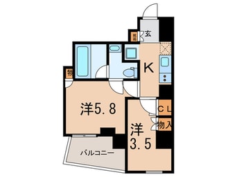 間取図 Brillia ist 文京茗荷谷