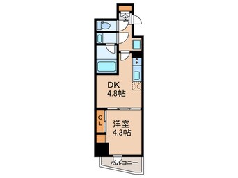 間取図 シーフォルム江戸川橋