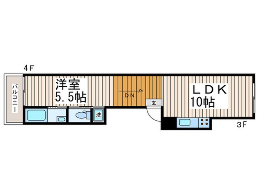 間取図 東長崎ＣＦＸ