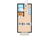 エステートフィガロ 1Rの間取り