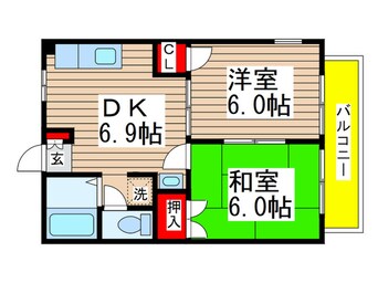 間取図 ドエルフォーラムＤ棟