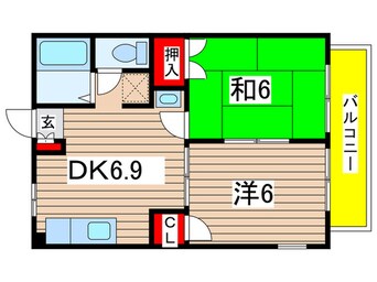 間取図 ドエルフォーラムＤ棟