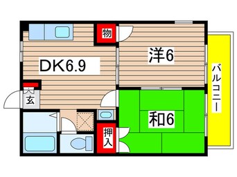 間取図 ドエルフォーラムＤ棟