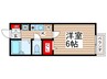 PAVILLON　DE　FUJI 1Kの間取り