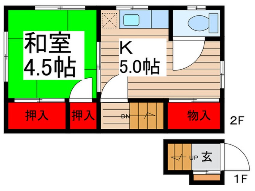 間取図 森本方