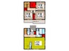 三室戸建H 3LDKの間取り