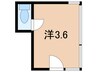 コーポシンビオ 1Rの間取り