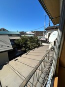 室内からの展望 くるみ荘