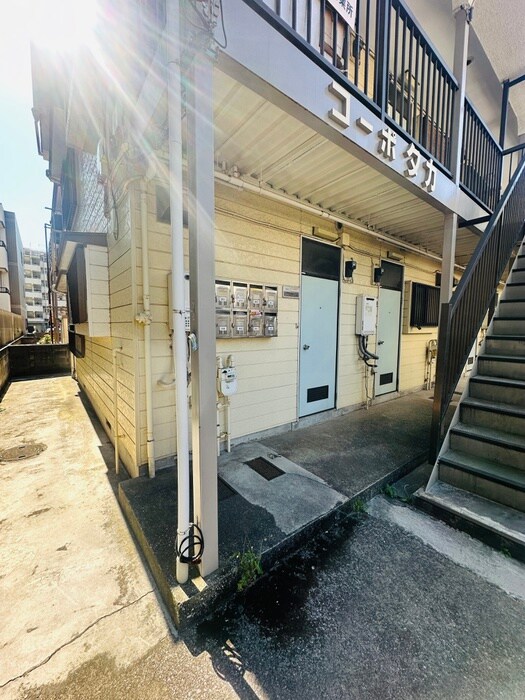 エントランス部分 コーポタカ