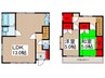 古民家Catシアターハウス(貸家) 2LDKの間取り