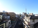 室内からの展望 ア－ク亀戸３丁目