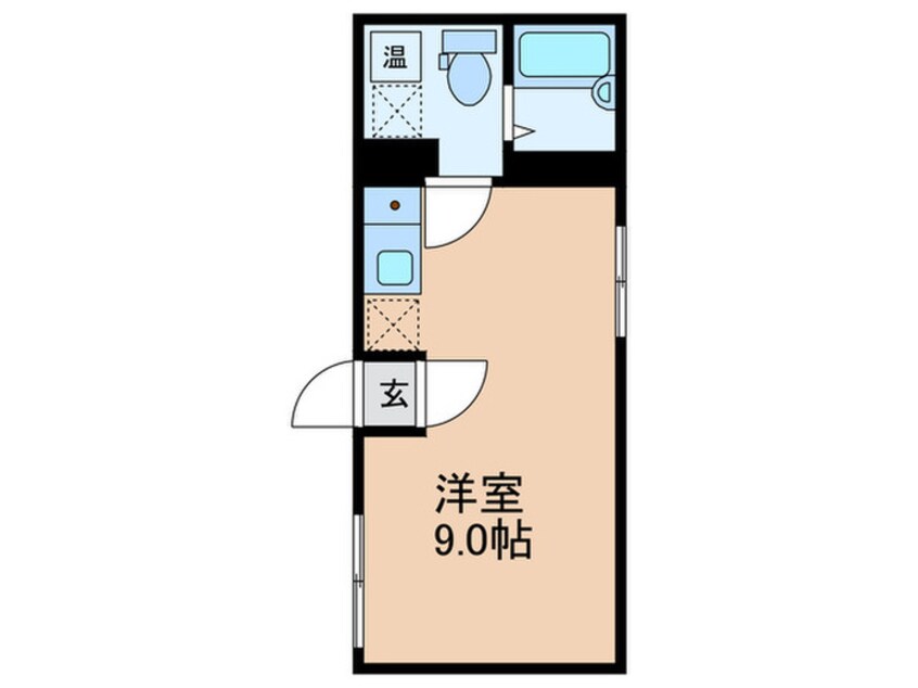 間取図 COCOFLAT大山