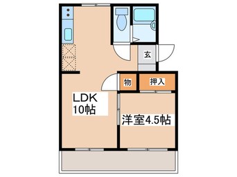 間取図 第1アオイハイツ