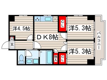 間取図 サンレガーロ葛西