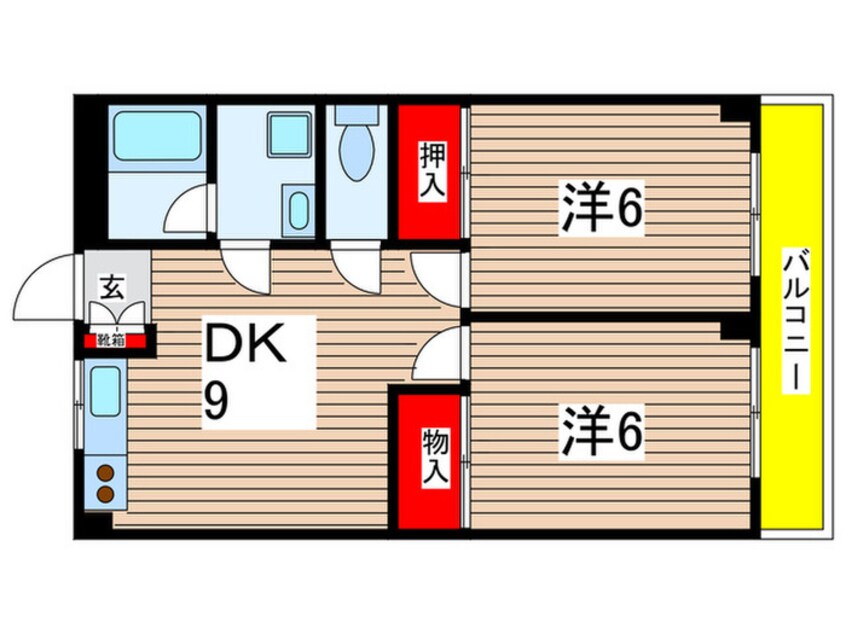 間取図 原田マンション