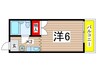 メゾンドジュネス 1Kの間取り