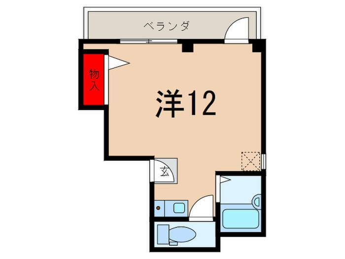 間取り図 パレTOHOⅢ