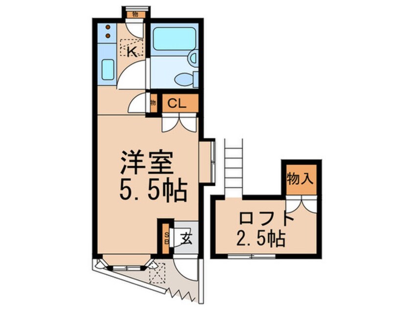 間取図 第1氷川台ハイム