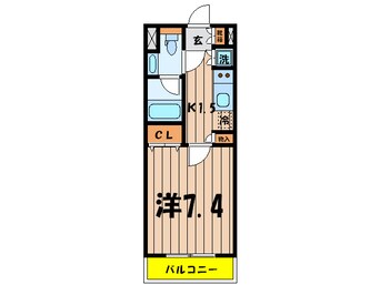 間取図 フェニシア学芸大学(306)