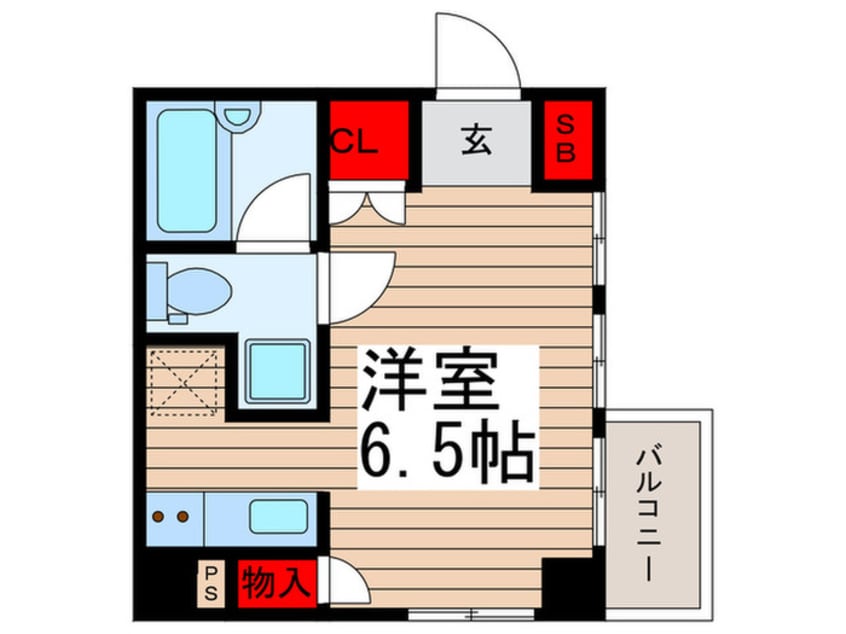 間取図 クレイシア錦糸町