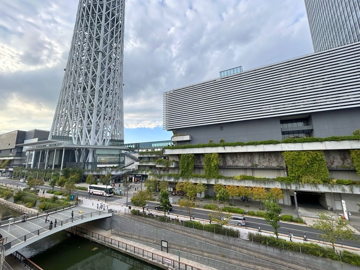 室内からの展望 寿々川ビル