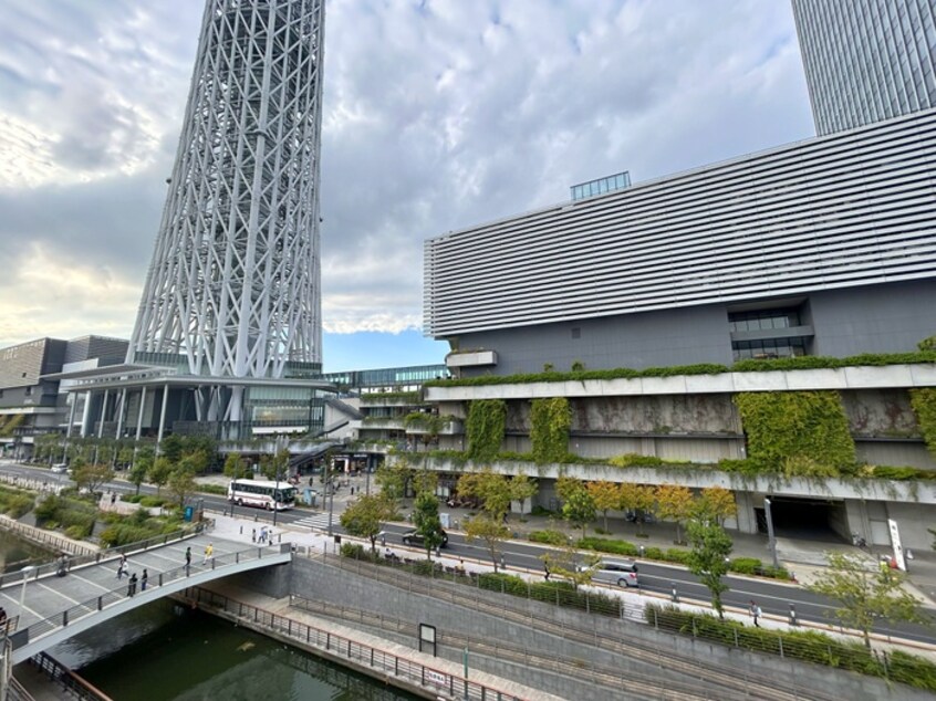 室内からの展望 寿々川ビル