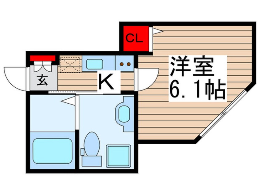 間取図 ベラピューマ実籾