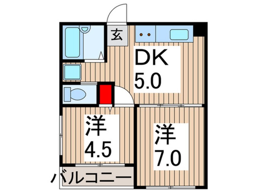 間取図 トワイライトⅤ