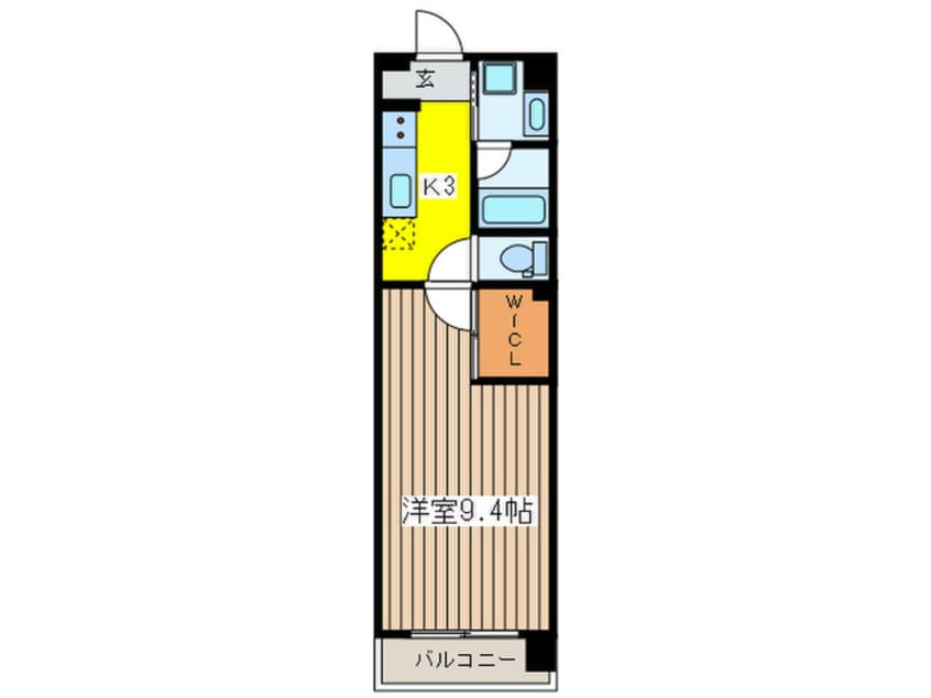 間取図 バンデューセン上北沢