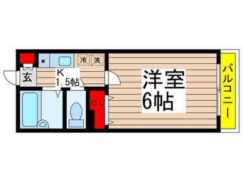 間取図 クレストホ－ムズ本八幡