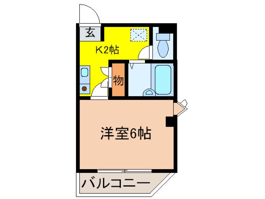 間取図 ラベンダ－仙川