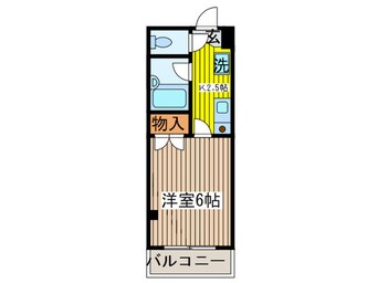 間取図 ラベンダ－仙川